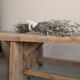 Large solid wood farm benches