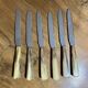 PRODUCT BHV - Set of 6 small vintage horn knives