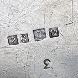 Silver-plated serving dish from the Hôtel des Anglais in Le Touquet