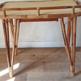 Rattan desk