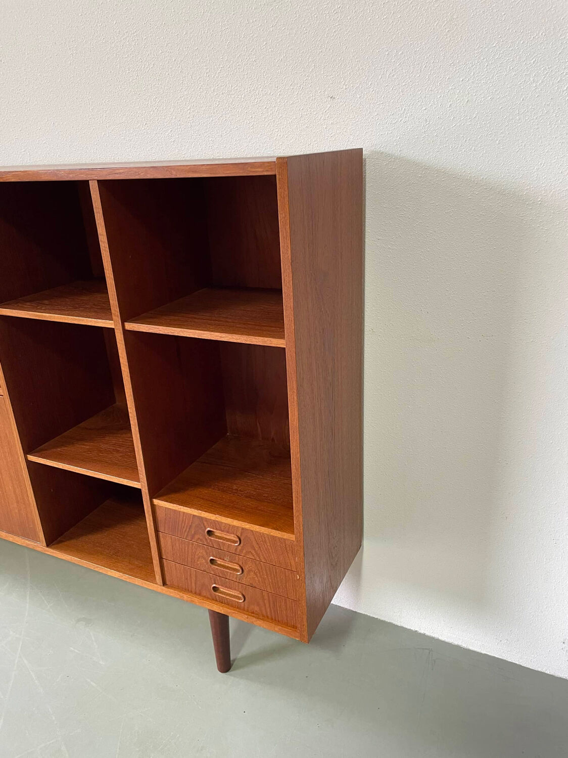 Teak bookcase
