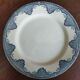 12 assiettes plates terre de fer Salins, modèle Céline