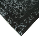 Handmade Vintage Turkish 1980s 160 cm x 250 cm Black Rug
