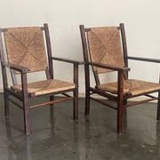 Pair of vintage armchairs
