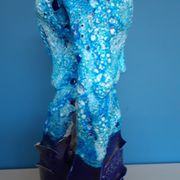 Fat lava ceramic vase from Vallauris, 60s/70s