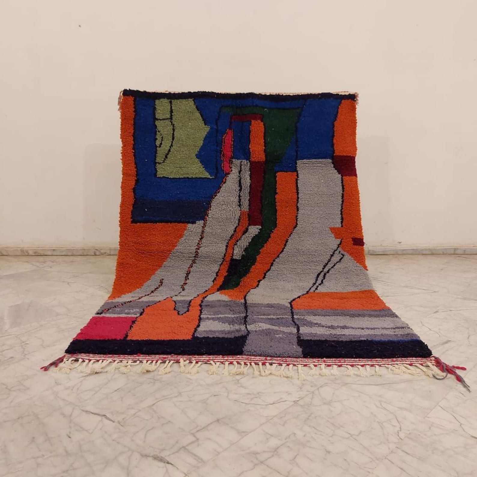 Moroccan artisanal Berber rug 200/250