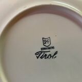 German ceramic plates