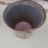 Old thick zinc farmhouse seal