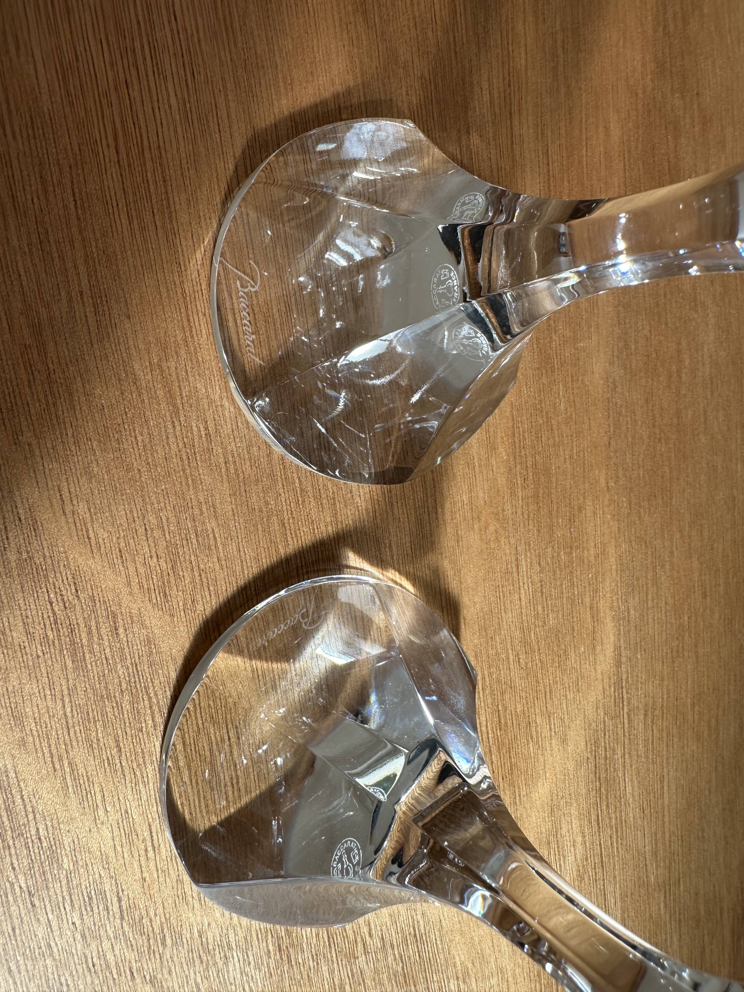 2x Verres à Pieds en Crystal "Narcisse" de Baccarat