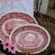 2 oval dishes in english porcelain
