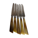 5 old cheese knives
