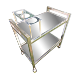 Vintage gold dessert trolley