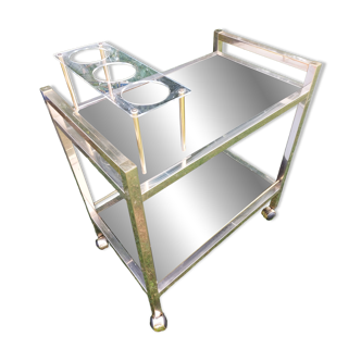 Vintage gold dessert trolley