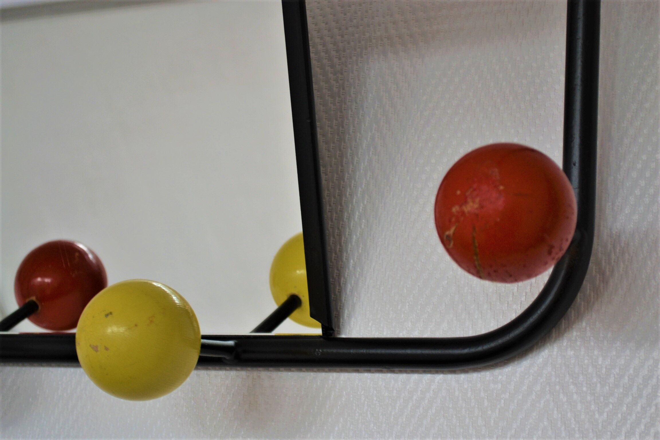 Wall mirror coat door from the 60s 70s