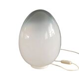 Vintage glass egg lamp