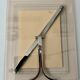 Vintage Glass and Chrome Metal Photo Frame 1960