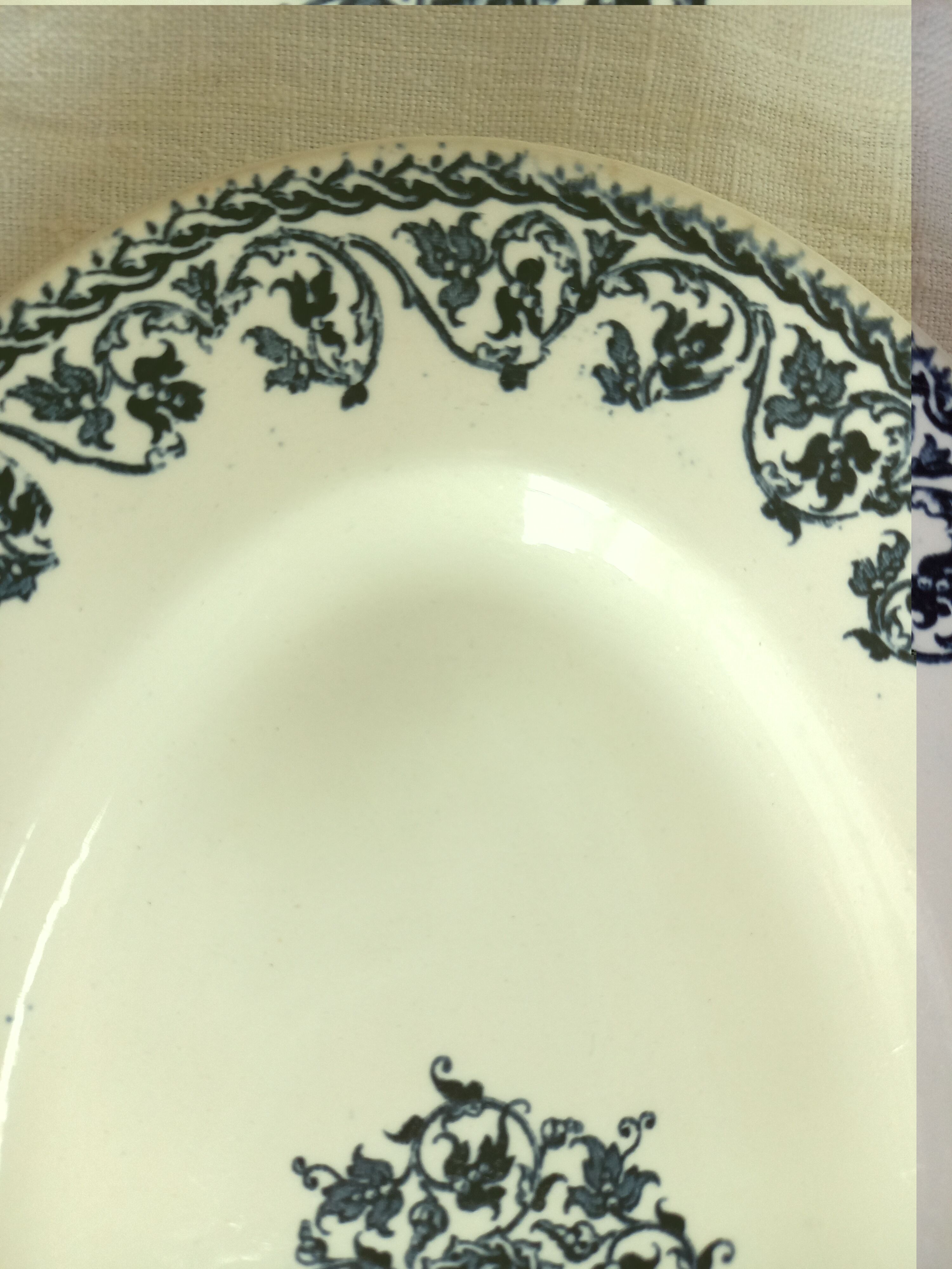 Oval dish Terre de Fer, Brienne model, Manufacture HB&Cie