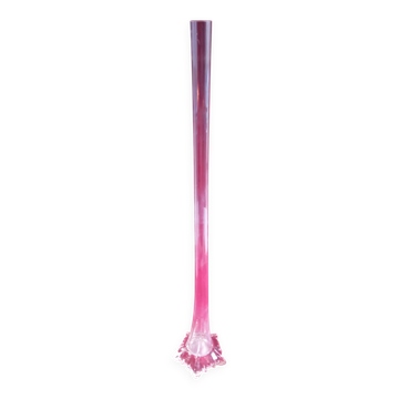 Grand soliflore en verre
