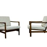 Fauteuils Mid-Century par Zenon Bączyk, années 1960, lot de 2