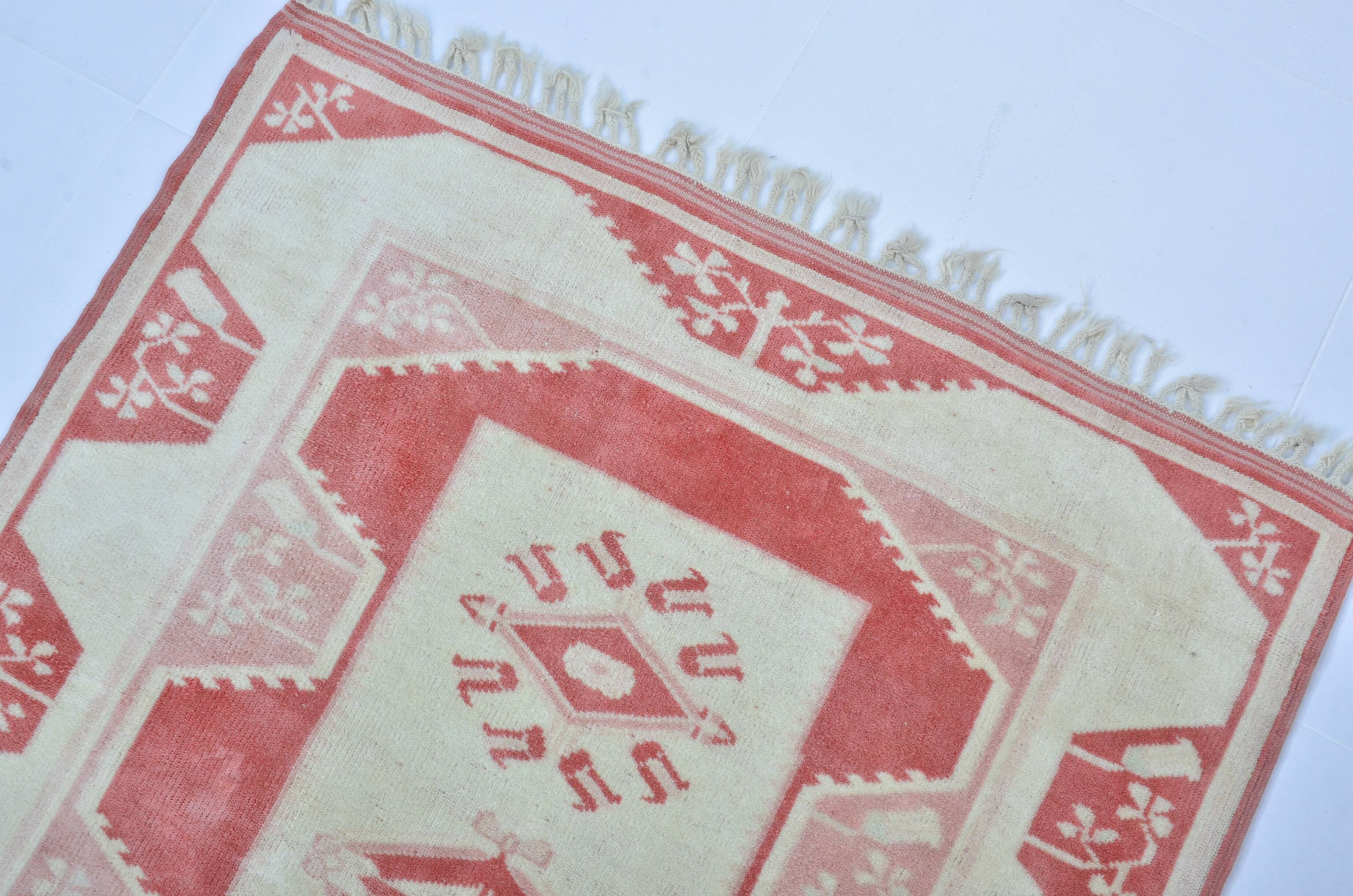 Turkish Oushak handmade rug sku 3584
