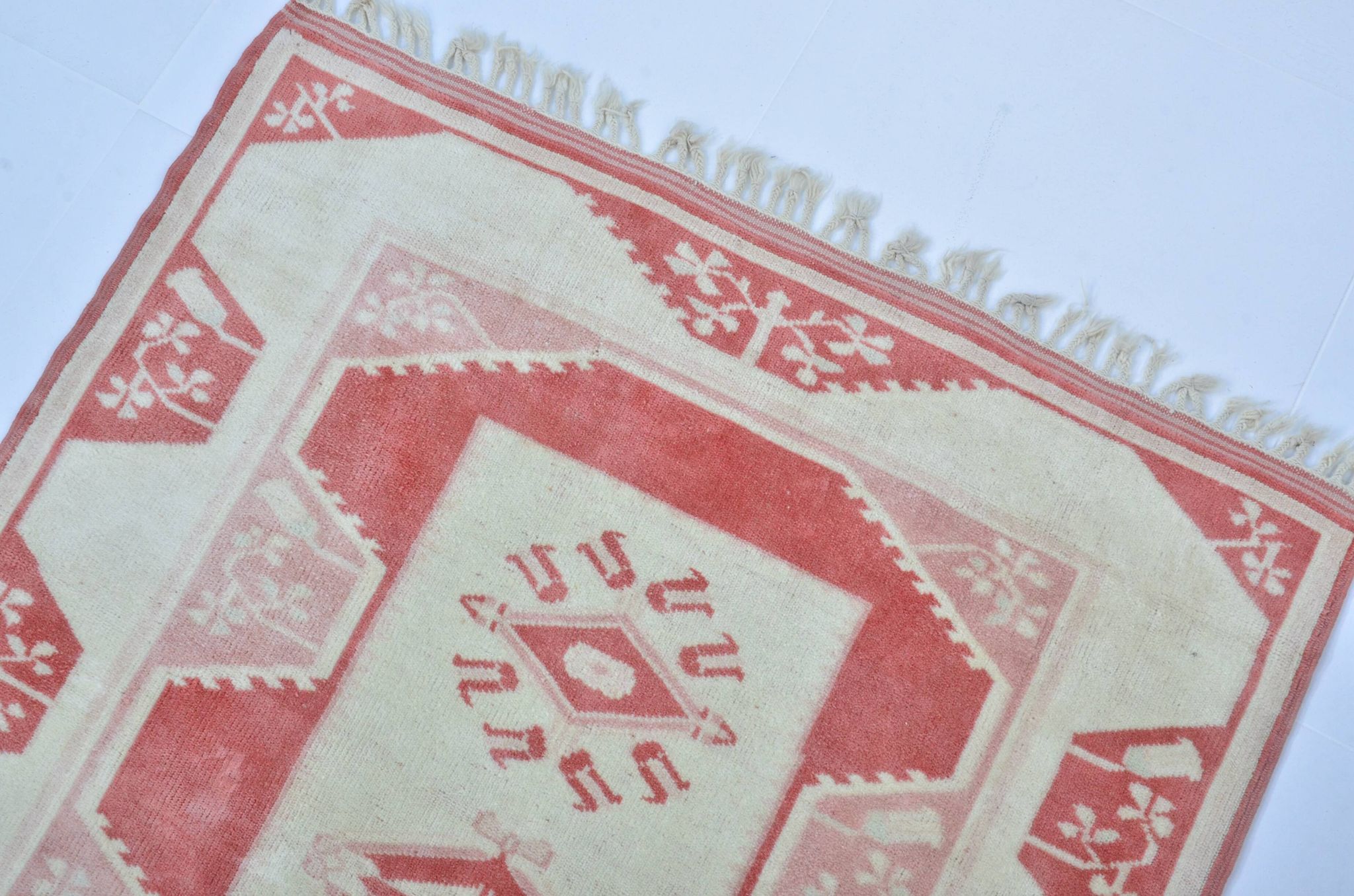 Turkish Oushak handmade rug sku 3584