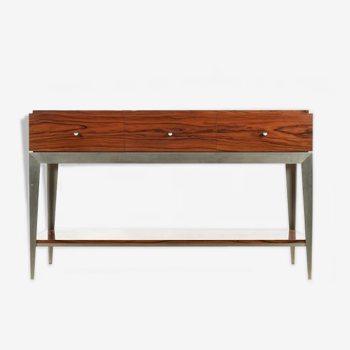 Console design de style scandinave à 3 tiroirs