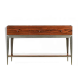 Scandinavian-style design console with 3 drawers