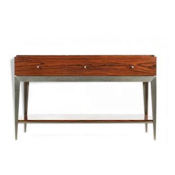 Console design de style scandinave à 3 tiroirs