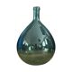 Antique green glass carafe