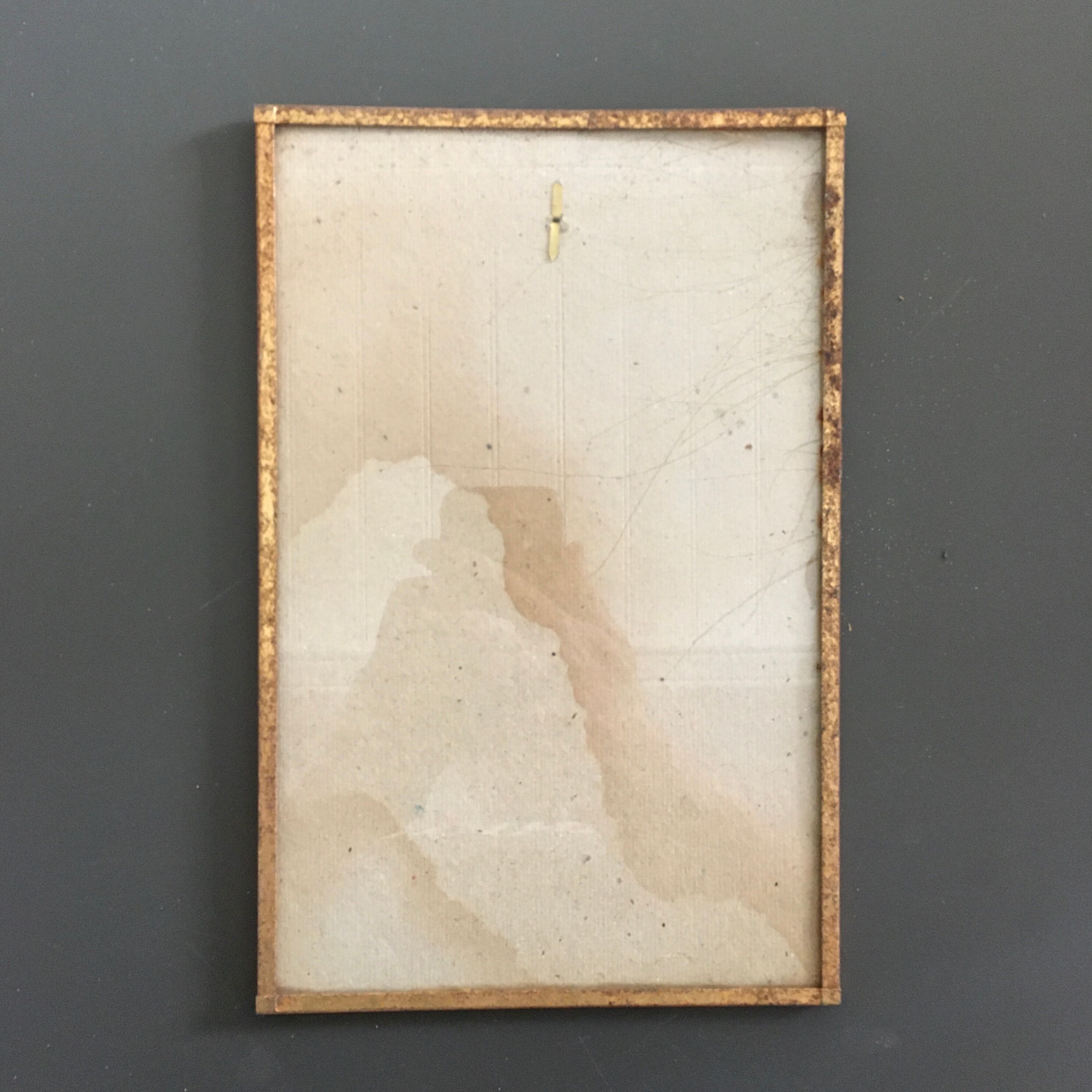 Lot of 3 oxidized brass frames