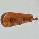 Wall hook in pine – 1970s – "Les Arcs" style