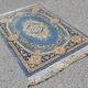 Handmade Oriental rug Indo-Savonnerie - 122 x 180 cm - "Galerie Sardje"
