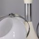 Vintage Space Age Italian Chandelier with Glass Lights, 1970s