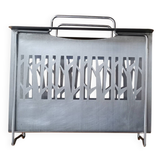 Vintage magazine rack Space age-vintage 70s
