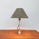 Mid-century German Tiffany glass table lamp by Ingo Maurer, 1960s.