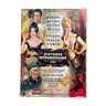 Poster "Extraordinary stories" Delon, Bardot, Jane Fonda 60x80cm