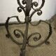 Art Deco wrought iron floor lamp base from the 1930s