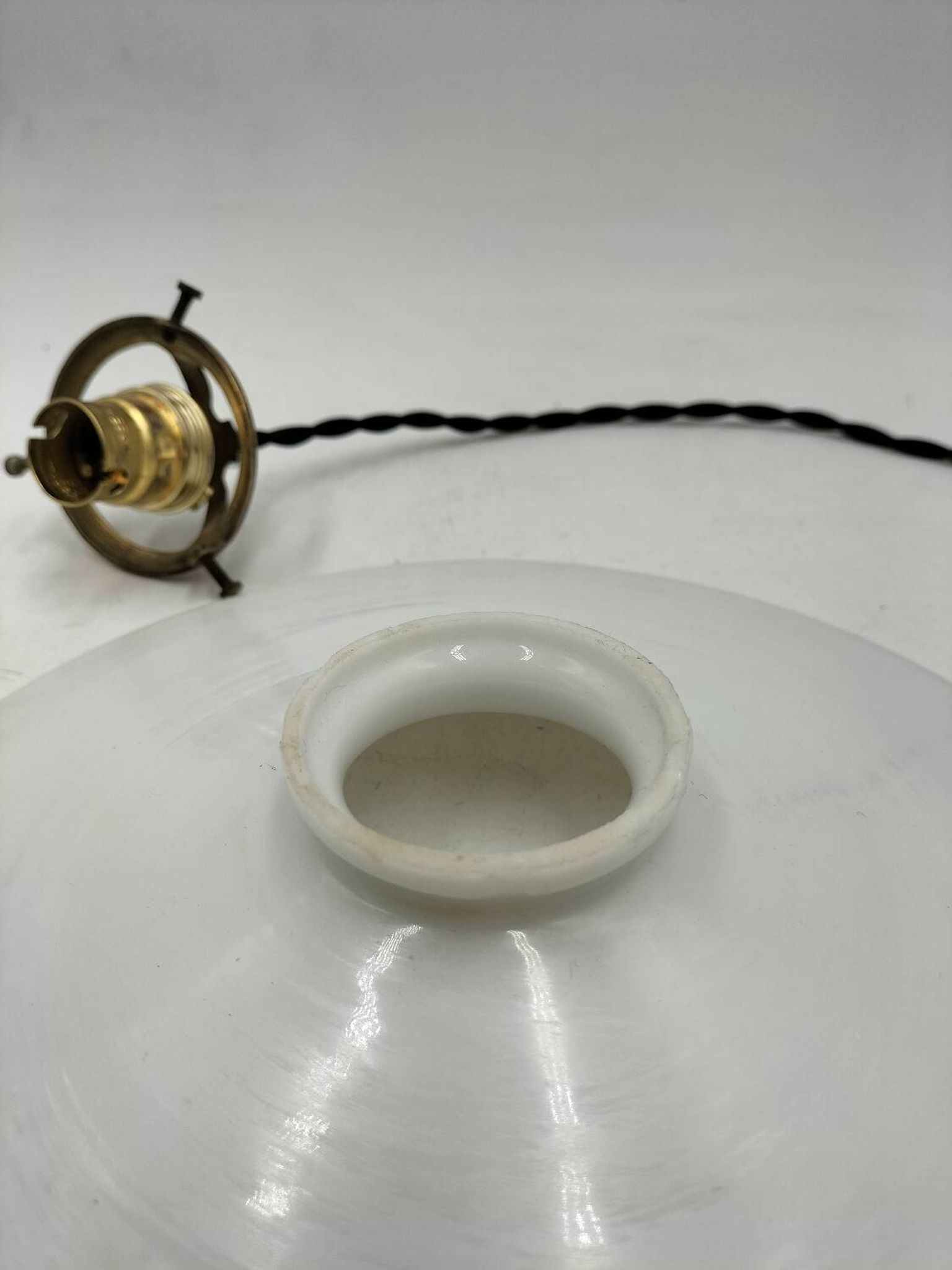 2 suspensions en opaline