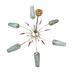 lustre éclairage 1960