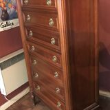 Semainier in cherry style Louis XVI