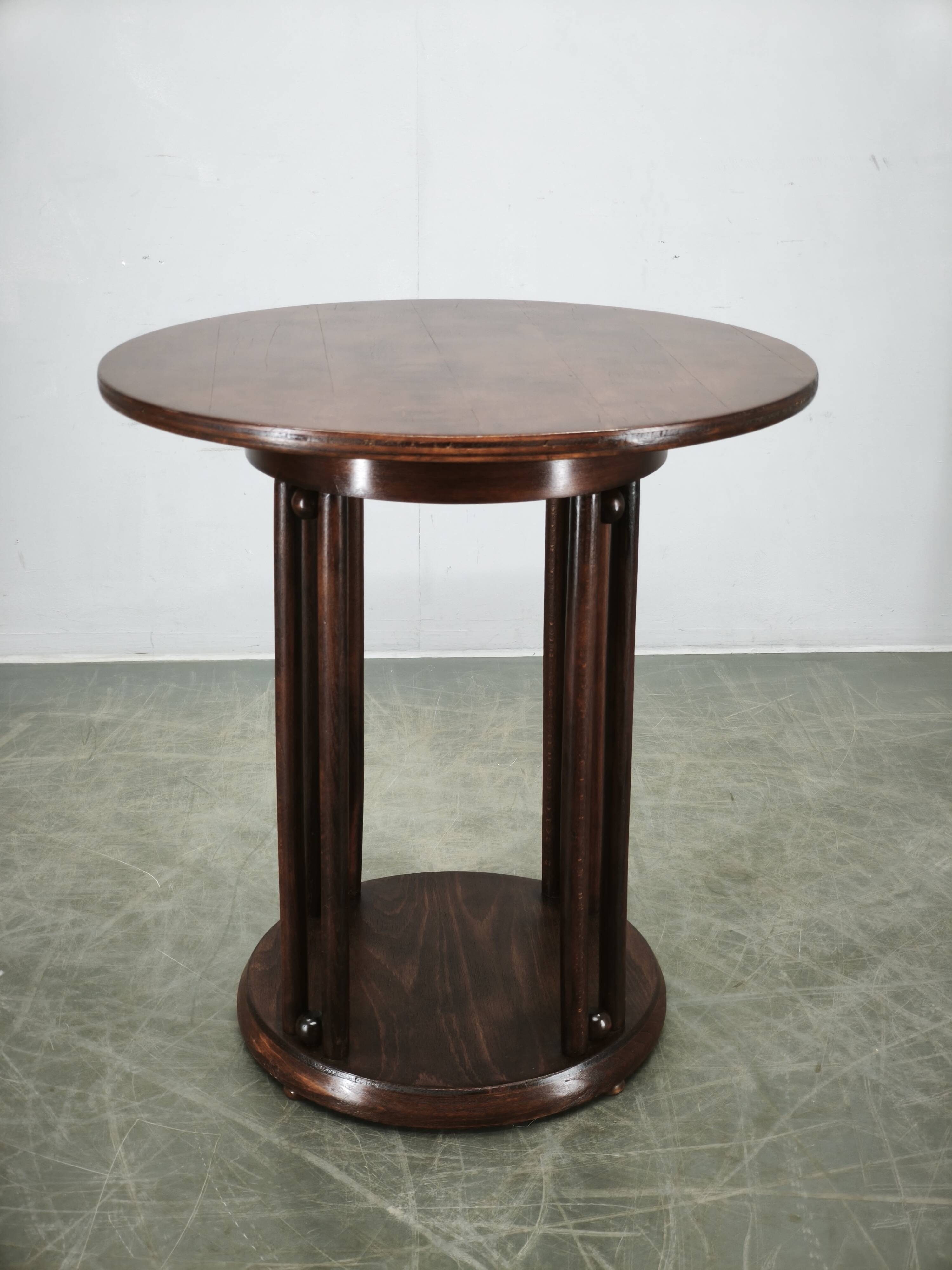 Fledermaus Vienna Secession Bentwood Table, Austria, circa 1900