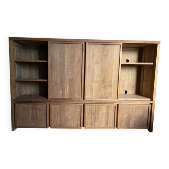 TV unit with generous storage.