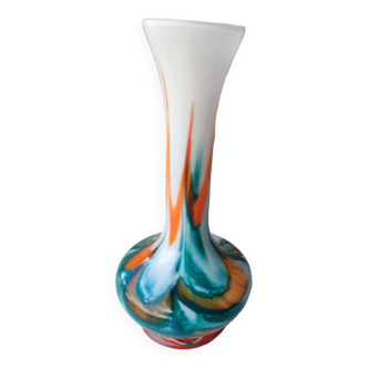 Vase opaline vintage italien