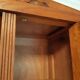 3-door Art Deco Parisian wardrobe and bevelled mirror