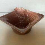 Decorative ceramic tray.