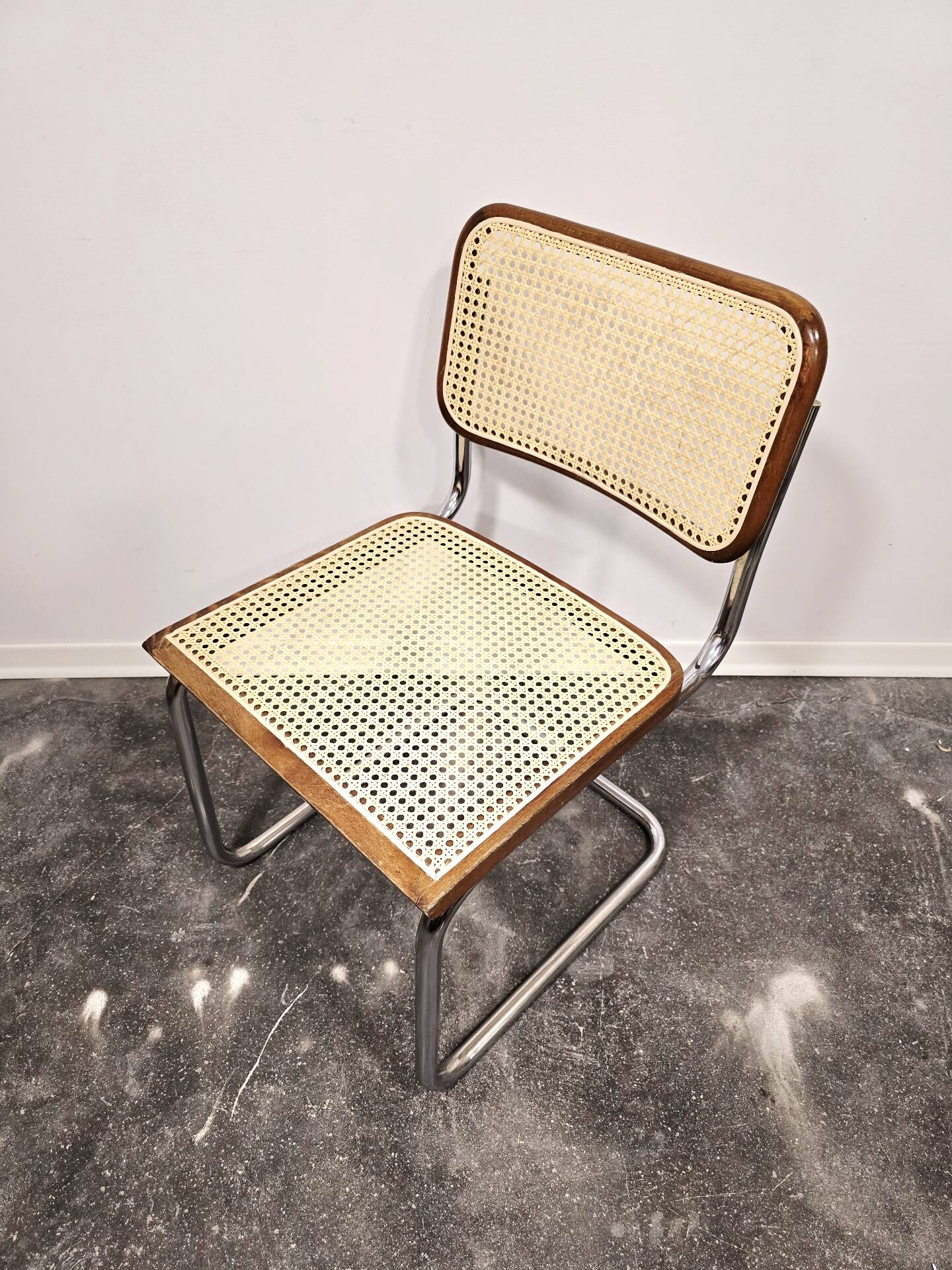 Chaise Cesca rénovée, années 90