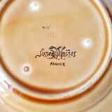 Five dessert plates in Sarreguemines slip