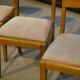 Ensemble de 6 chaises en chêne par Gaston Poisson 1940’s