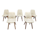 Midcentury Dutch design dining chairs