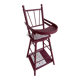 Chaise haute poupée